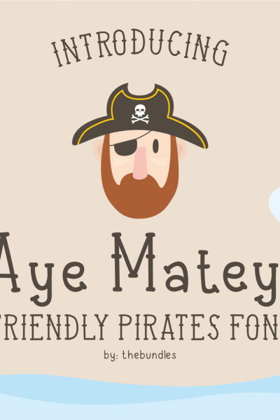 aye matey pirate sailor cartoon children book poster international cute funny 1